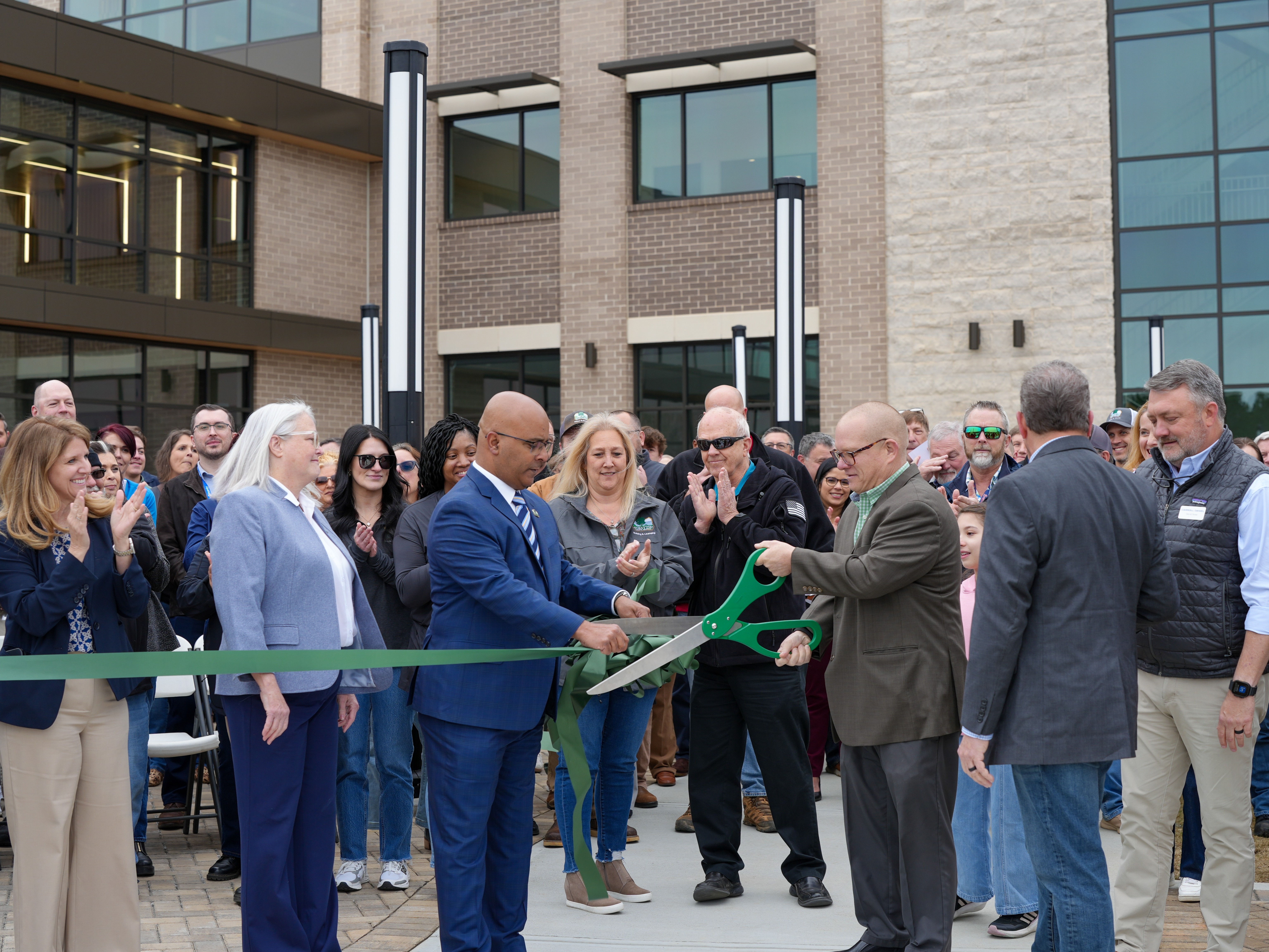 Forsyth County Freedom Park ribbon cutting